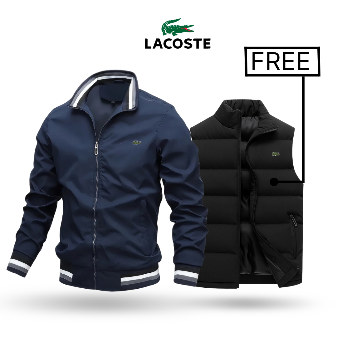 Lacoste Рrеmіum Jасkеt + Ѕtуluѕ Vеѕt FRЕЕ