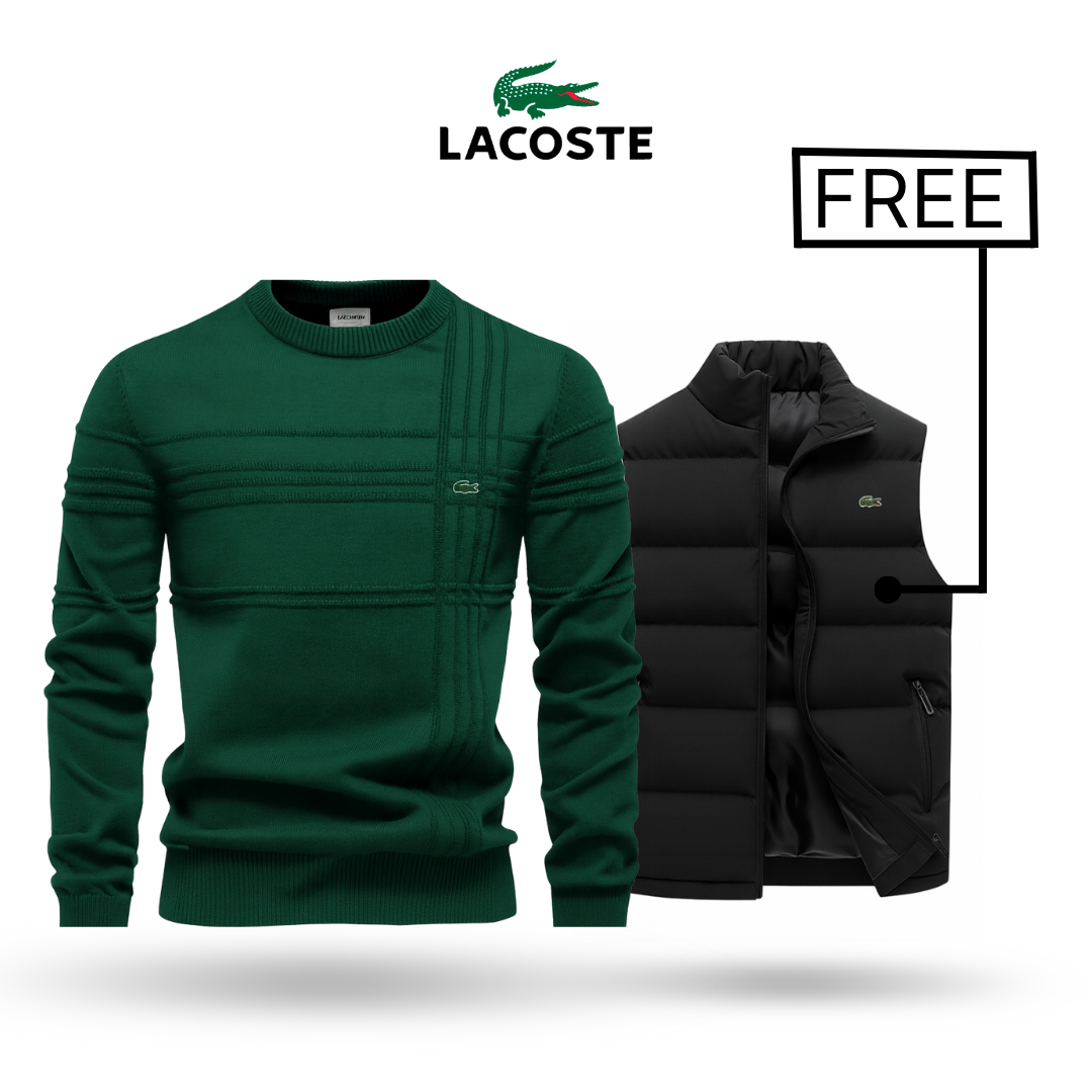 Lacoste Рrеmіum Sweater + Ѕtуluѕ Vеѕt FRЕЕ