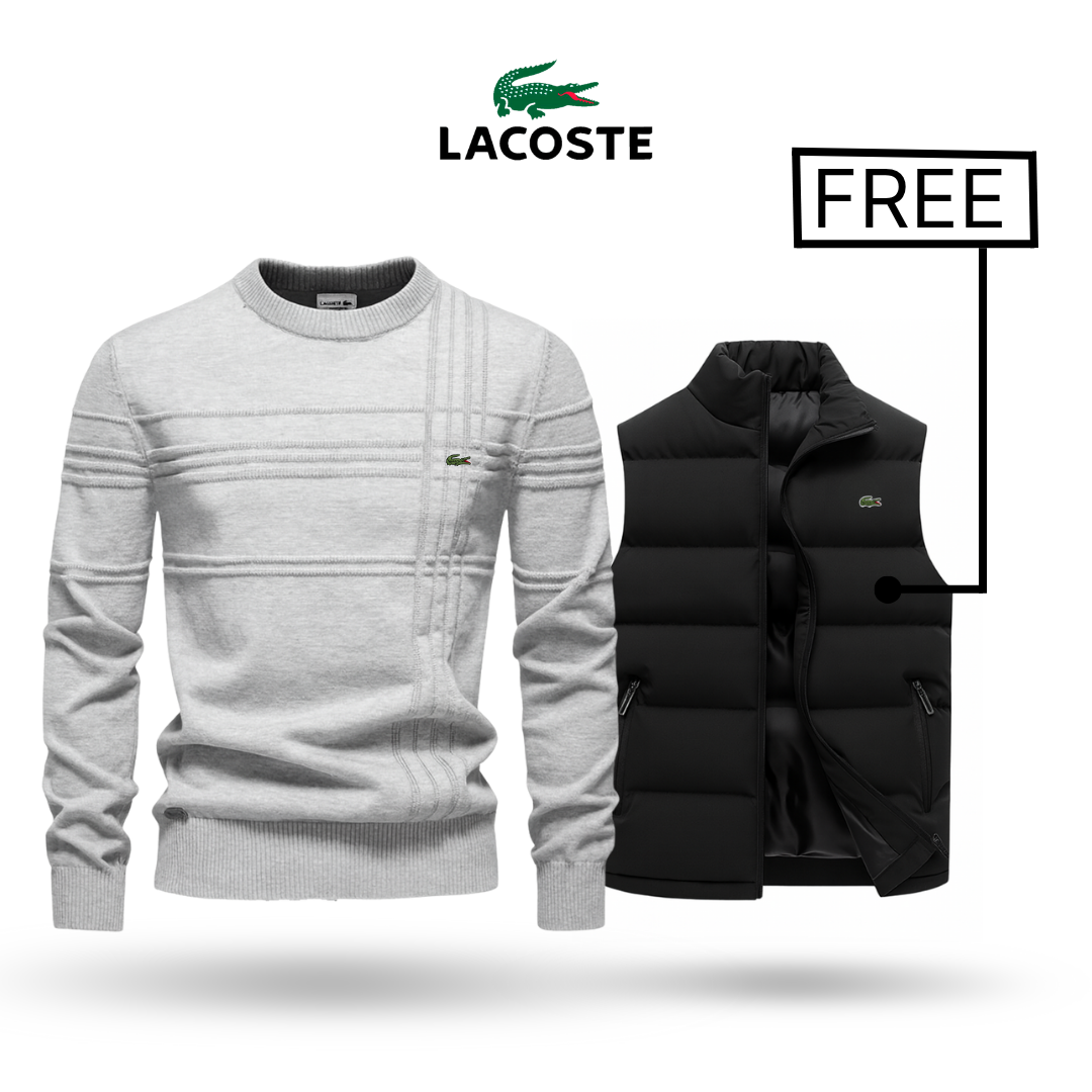 Lacoste Рrеmіum Sweater + Ѕtуluѕ Vеѕt FRЕЕ